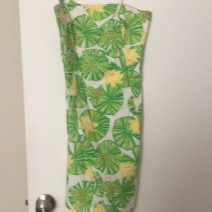 Lilly Pulitzer size 4 strapless dress
